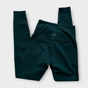 Beyond Yoga Spacedye High Waist Full Length Leggings Size Small Dark Green
